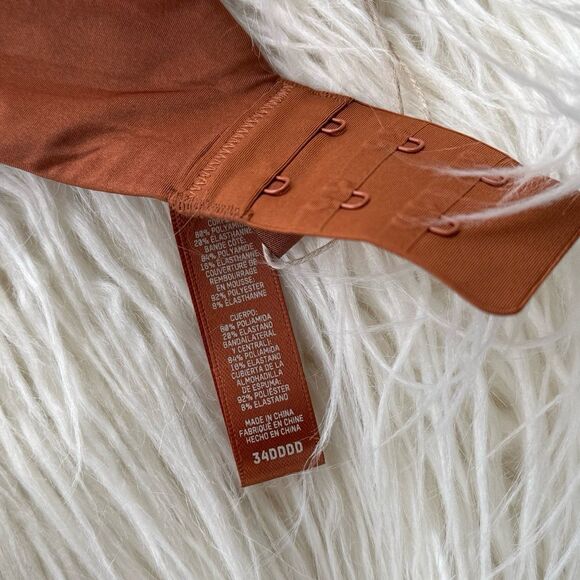 Skims Wireless Form T-shirt Bra Bronze Size 34DDDD - Picture 12 of 12